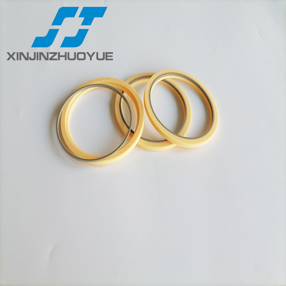 SJ Brand Wholesale customized HBY KSBM rod buffer seal hydraulic cylinder seal rubber x-ring for excavator