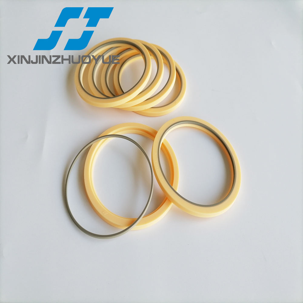 SJ Brand Wholesale customized HBY KSBM rod buffer seal hydraulic cylinder seal rubber x-ring for excavator