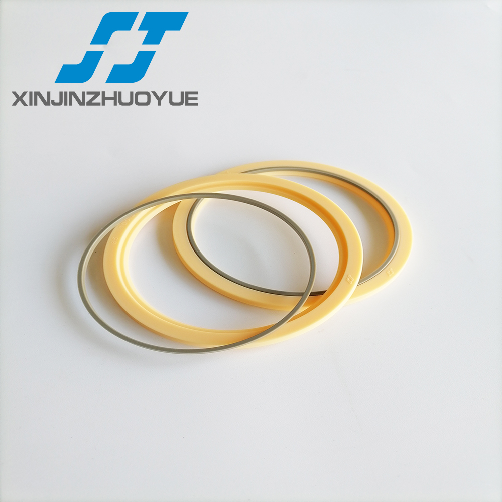 SJ Brand Wholesale customized HBY KSBM rod buffer seal hydraulic cylinder seal rubber x-ring for excavator