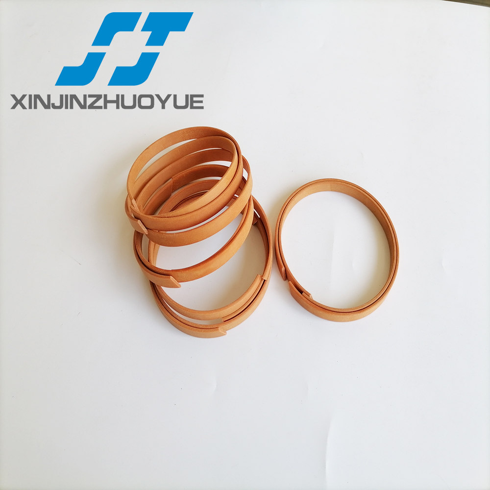 SJ Band Excavator Parts Customized Phenolic Resin with Fabric Wear Ring Guide Ring WR Oil Seal