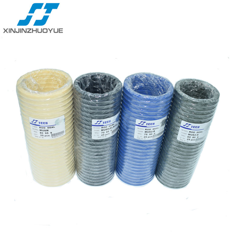 SJ Brand Piston Rod Seal Excavator Seal PU piston and rod seals with quality suppliers