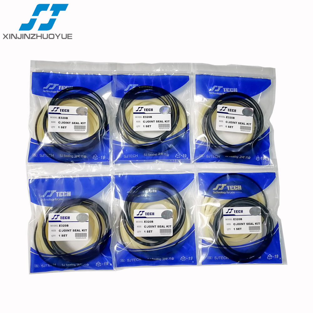 Custom size Excavator parts hydraulic cylinder seal kits C/Joint seal Kit