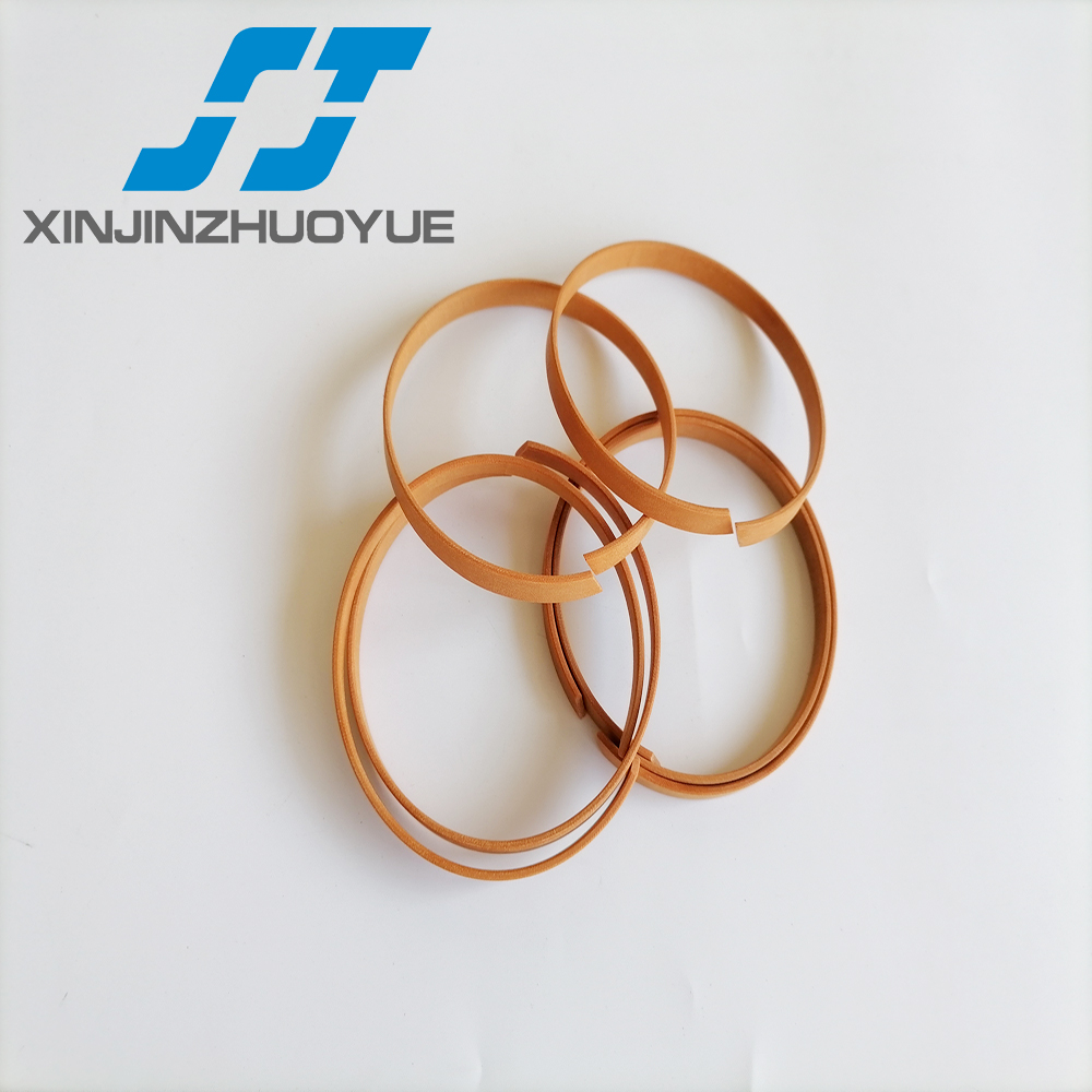 SJ Band Excavator Parts Customized Phenolic Resin with Fabric Wear Ring Guide Ring WR Oil Seal