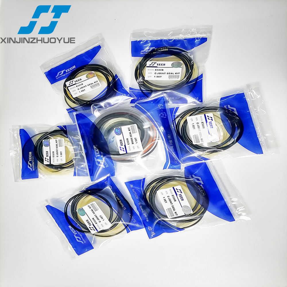 Wholesale OEM SJ brand excavator cylinder seal kit boom arm bucket seal kit for excavator parts