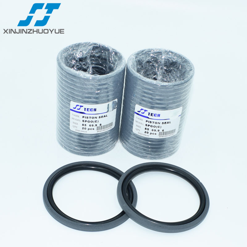 SJ Brand Hot selling excavator Tractor Shaft Part Seal Hydraulic SPGO Piston Seals