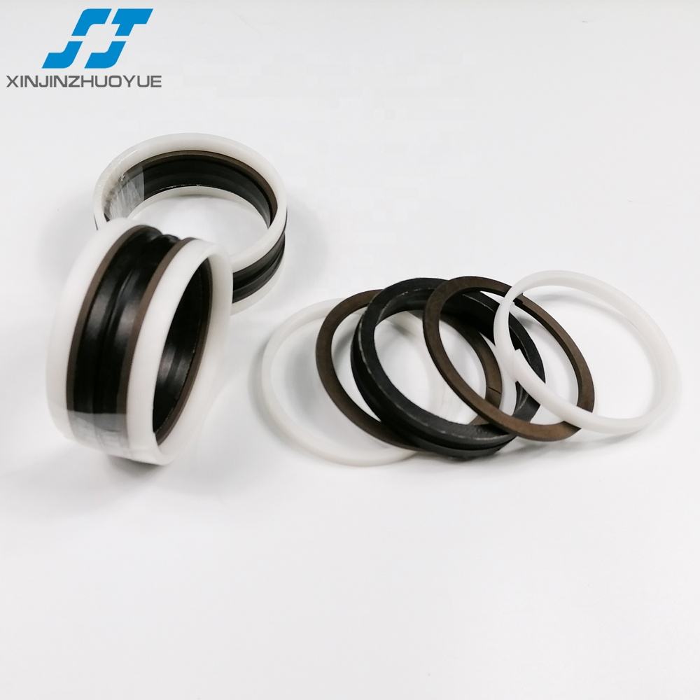 Excavator Hydraulic PTFE NBR Spare Parts NCF Seal