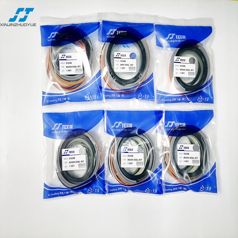 Wholesale OEM SJ brand excavator cylinder seal kit boom arm bucket seal kit for excavator parts